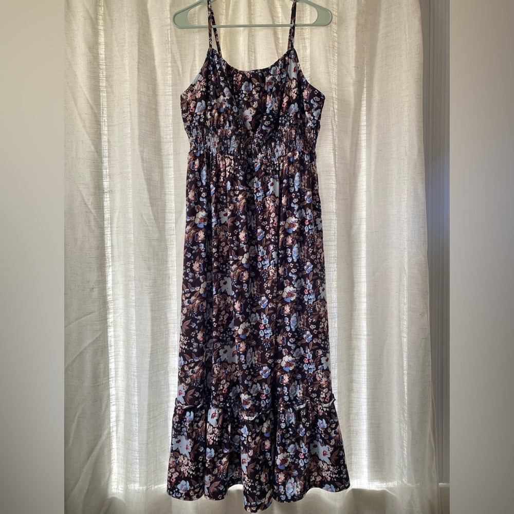 Floral Tiered Maxi Dress